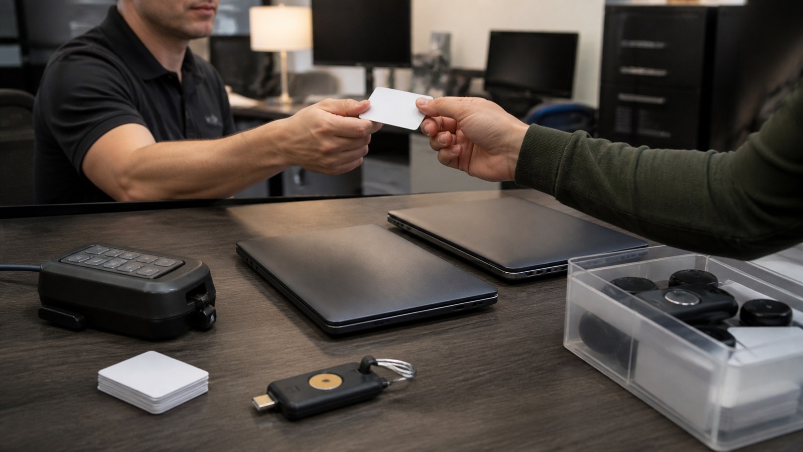 Editorial cybersecurity scene for Email and Identity Protection Explained: How to Stop Account Takeovers
