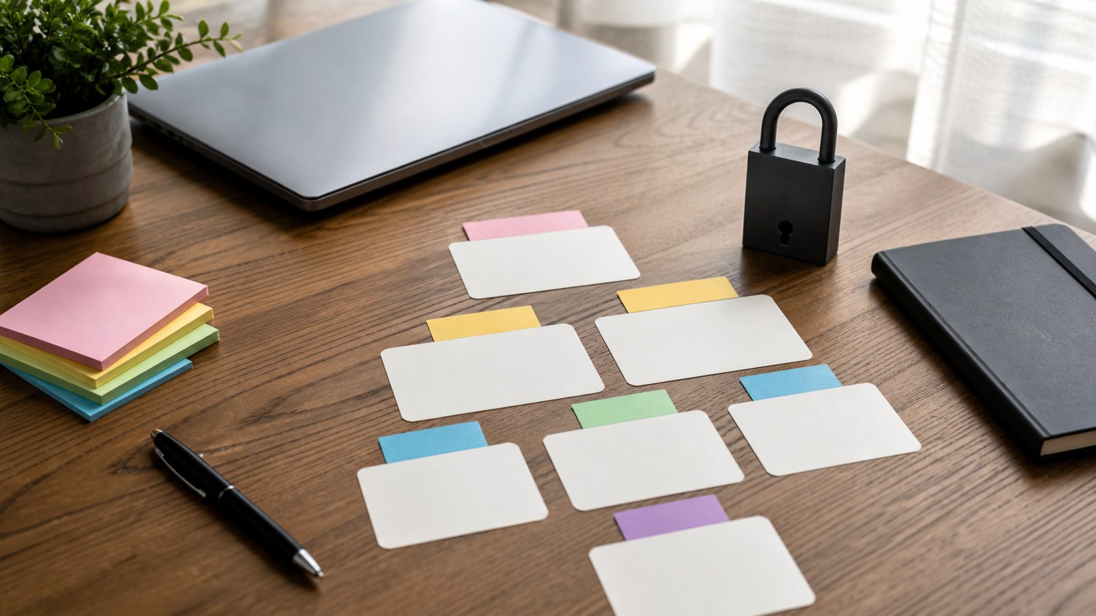 Editorial cybersecurity image for Cybersecurity Risk Management Frameworks: A Business Guide