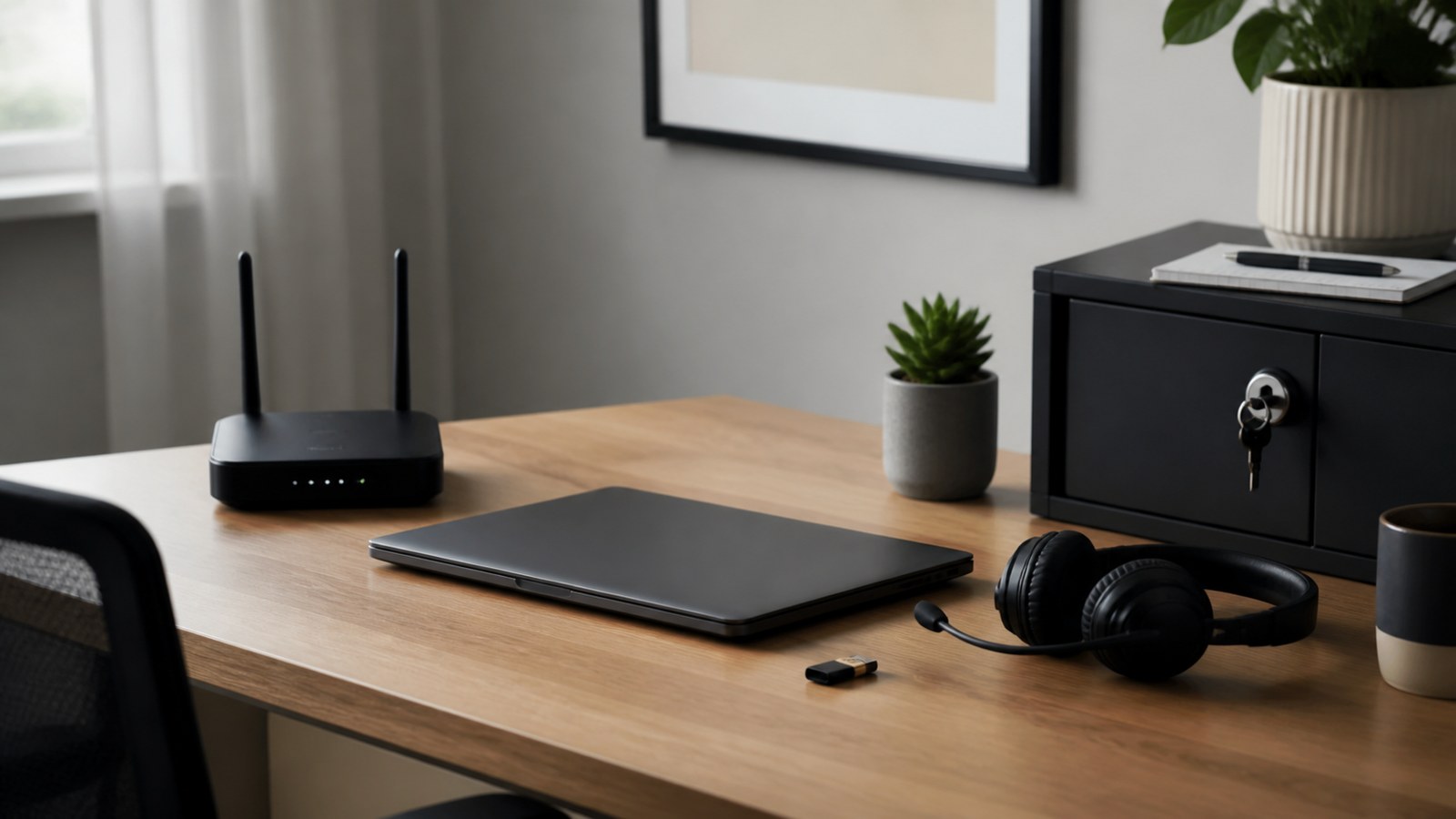 Editorial cybersecurity image for Remote Work Security Best Practices Every Business Should Use