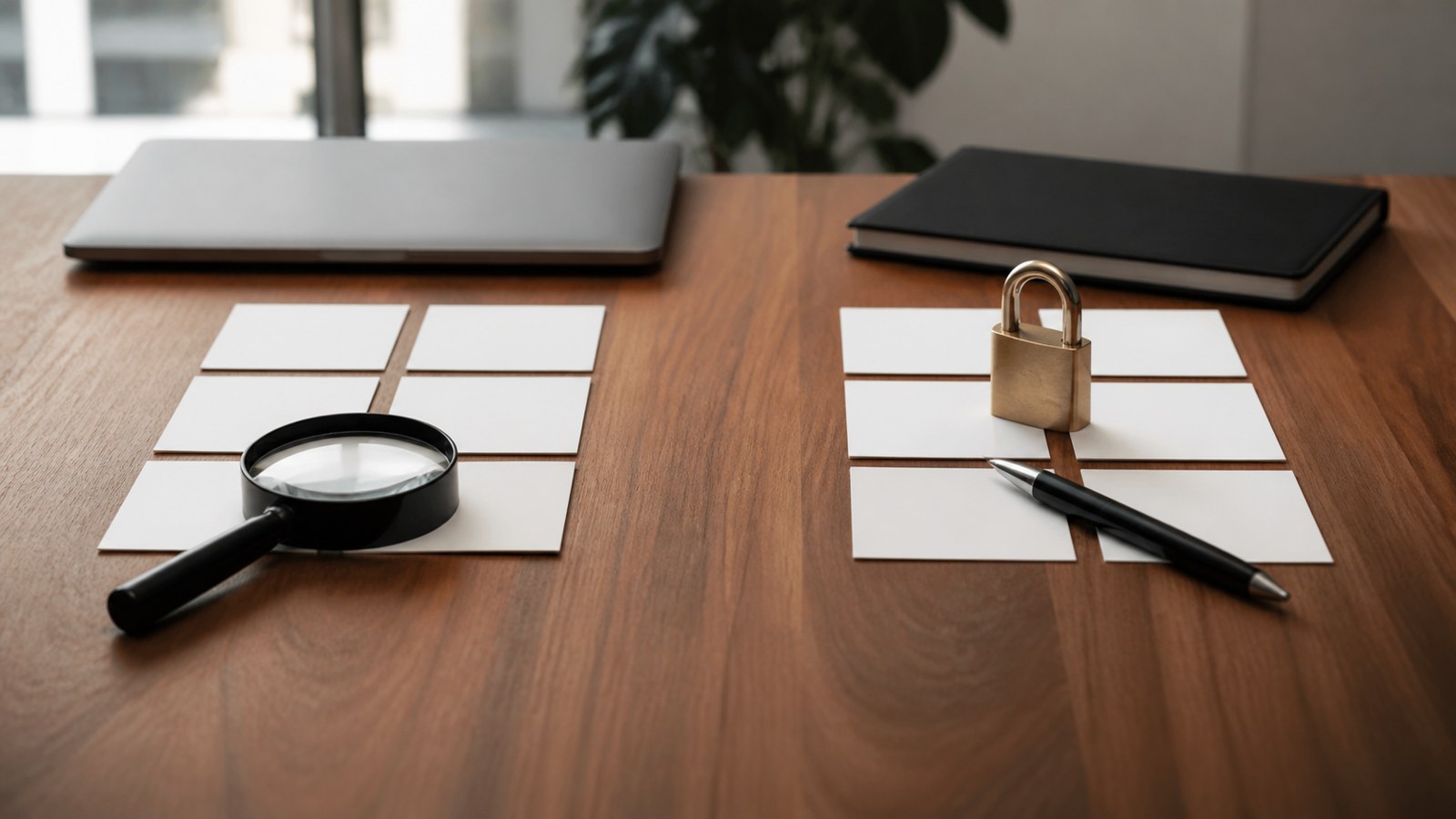 Editorial cybersecurity image for Risk Assessment vs Risk Management: Key Differences Explained