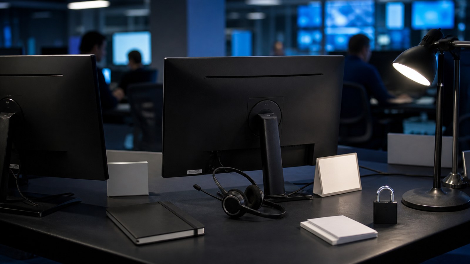 Editorial cybersecurity image for SOC and SIEM Systems Explained: How Businesses Detect and Respond to Cyber Threats