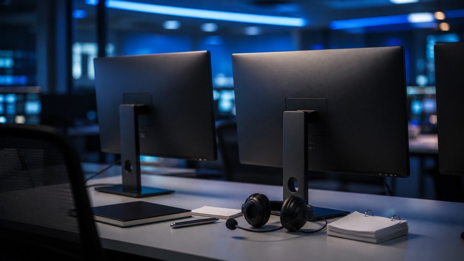 Editorial cybersecurity image for What Is a Security Operations Center? A Beginner’s Guide to SOC Teams