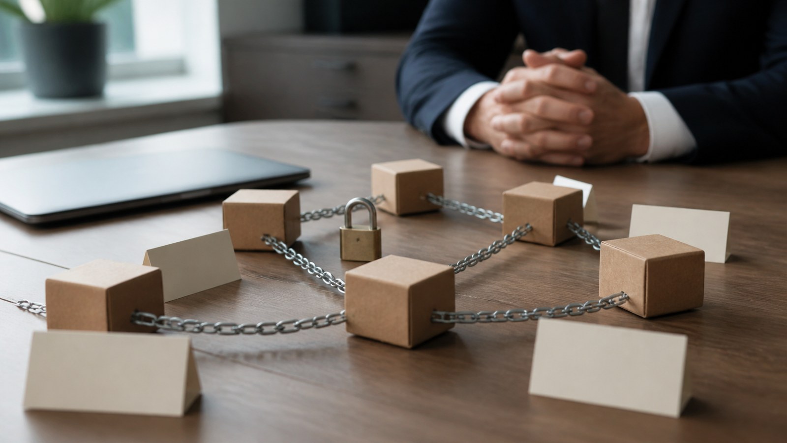 Editorial cybersecurity image for What Is Supply Chain Security? A Beginner’s Guide for Business Leaders