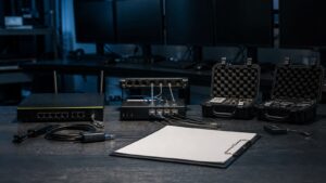Editorial cybersecurity scene for What Is Penetration Testing? A Beginner’s Guide to Ethical Hacking