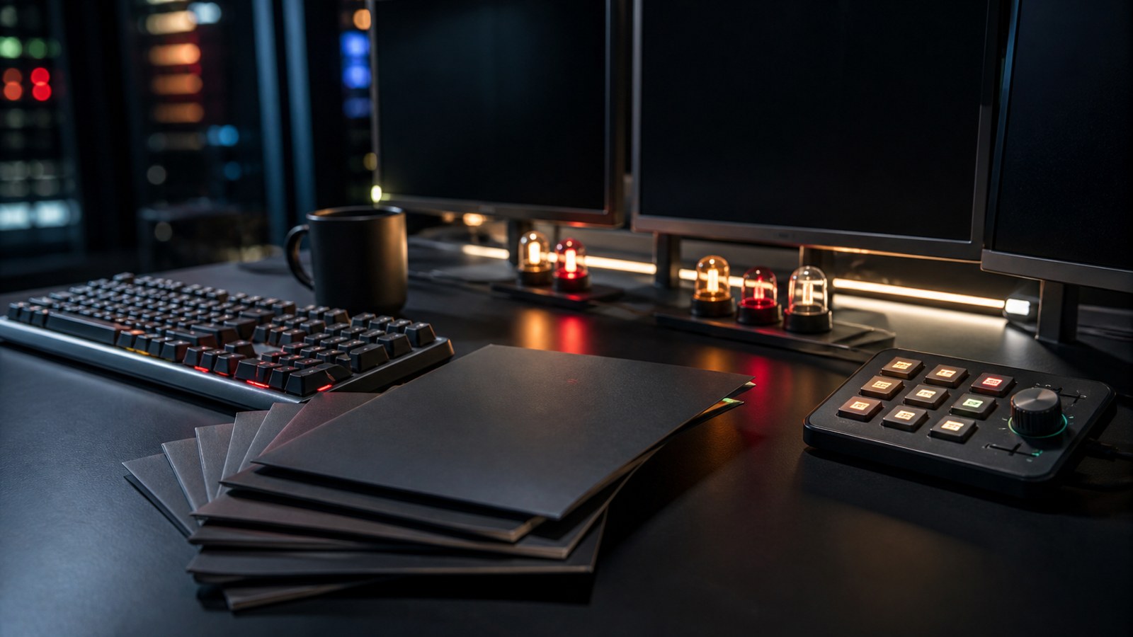 Editorial cybersecurity scene for What Is Security Automation? A Beginner’s Guide to Faster Cyber Defense
